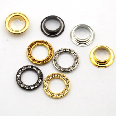 China Quality Diamond Rhinestone Eyelet Good Prices Nickel Free Nice for sale