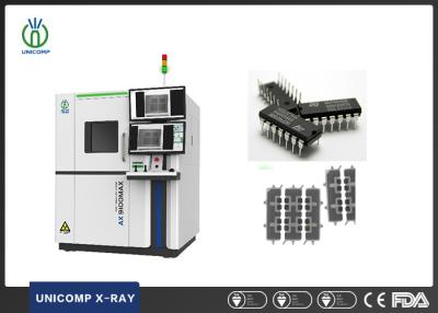 China Máquina de raios-X de PCB de alta ampliação Unicomp AX9100MAX para componentes eletrônicos IC inspeção de fio de ligação à venda