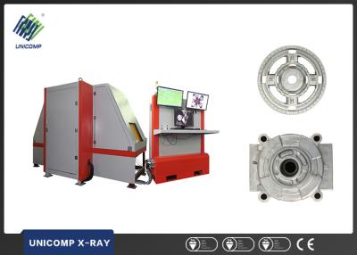 중국 바퀴 허브 검사 NDT 엑스레이 장비 480With 1800W 225KV 실험실 주조 판매용