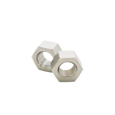 China DIN934 Grade2 Heavy Industry Factory Customized Titanium Hex Nuts for sale