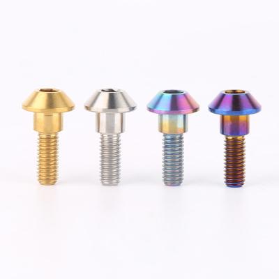 China YAMAHA Titanium Brake Disc Titanium Alloy Screws Motorcycle Titanium Disc Brake Disc Titanium Bolts m6*20mm for sale