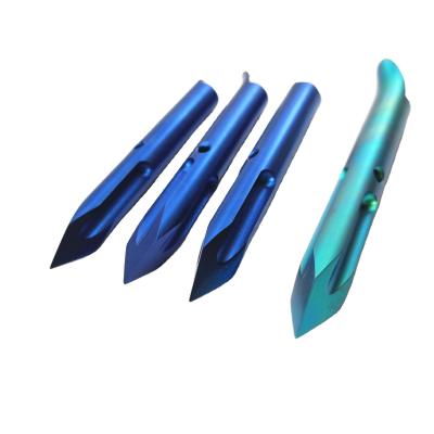 China High Precision CNC Machining Factory Supply Corrosion Resistance Titanium Slip Spearfishing Tip for sale