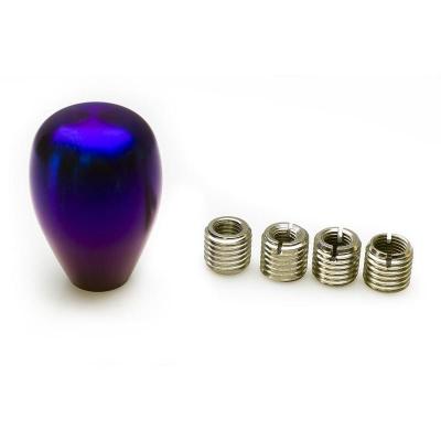 China Long Service Life Burnt Brushed Titanium Car Shift Knobs Car Gear Head M12/10*1.25/1.5mm for sale