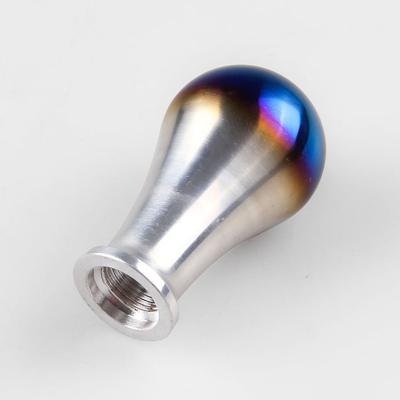 China Long Service Life Burnt Titanium Shift Knobs Car Gear Head M12/10*1.25/1.5mm for sale