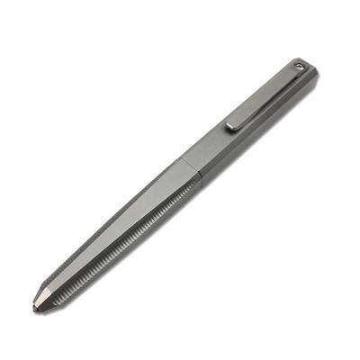 China Strong and resistant to high toughness tungsten alloy pen titanium steel tactical head broken window to survive outdoor women's anti-wolf weapon self-defense supplies for sale