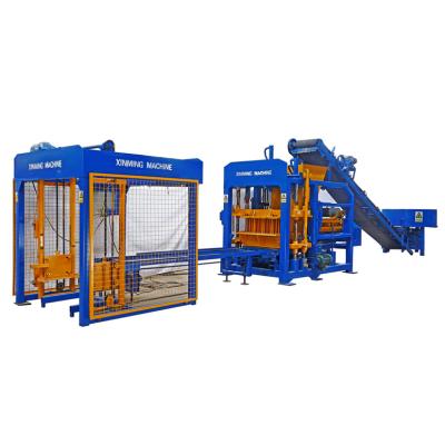 China QT4-15 High Quality Automatic Hotel Bricks Production Line Concrete Block Making Machine Jamaica For Sale for sale