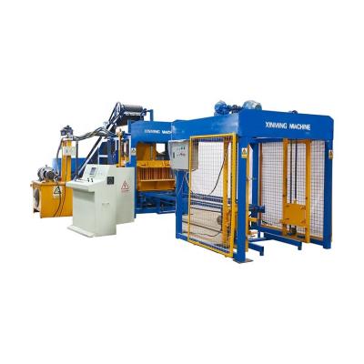 China Hotels Machine Making Hollow Blocks Jamaica Qt4-20 6 Inch Hollow Block 8 Inch Brick Making Machine for sale