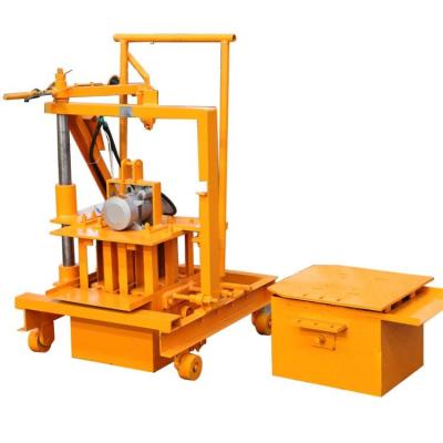 China Wholesale Price QMR2-45 6 8 Inches Manual Hollow Block Concrete Concrete Blocks Making Machine In Africa for sale