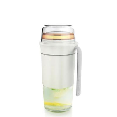 China 10 Oz Personal Trravel Size Wireless Electric Cup-shape Juicer for Fruit Smoothies and Shakes en venta