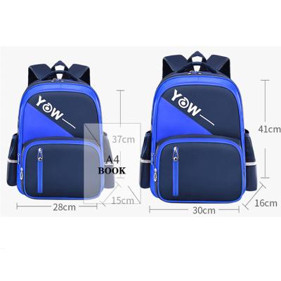 China Family large capacity children schoolbag can be customized LOGO2021 most style popular manufacturers zipper wholesale bag for sale