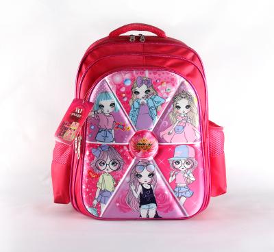 China Polyester School Bags For Girls Learn 3D EAV For Kids Backpacks With Cartoon Patterns Bag School for sale