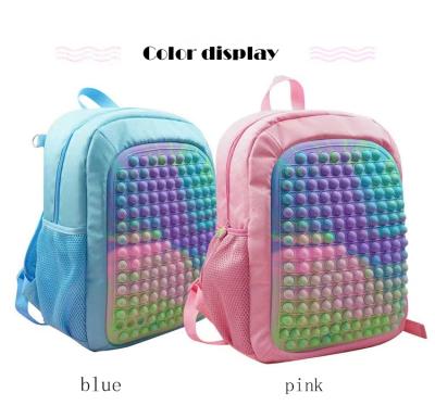 China Polyester School Bags Children Cartoon Patterns For Learning 3D Bookbag EAV Children's School Bags Anti Rat Pioneer Toys for sale