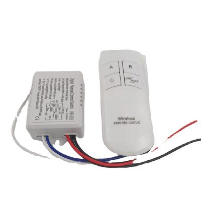 China 220V Channels Wireless Remote Control Switch Radio 2 Switch Lamp Digital Remote Control Switch for Lamp and Light for sale