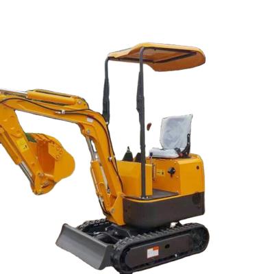 China Farms Factory Mini Excavator 0.8T Small Digger 1 Ton Excavator for sale