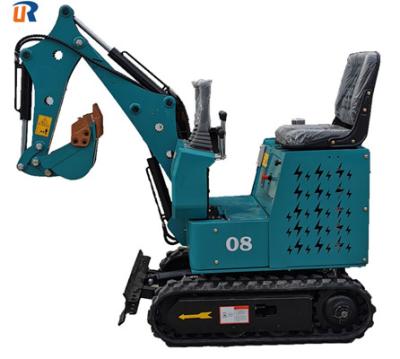 China Mini Excavator Price Small Excavator New Design Electric Cheap Electric Excavator Mini Excavator 0.8ton Shape Porcelain for sale