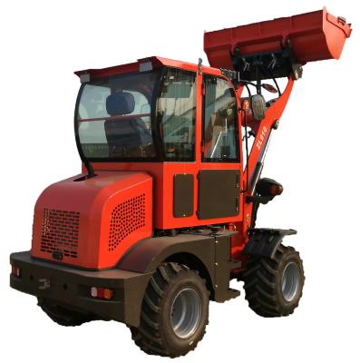 China food & Small Wheel Loader CS910 UR910 Chinese Small Wheel Beverage Factory Mini Articulated Mini Loader Garden Loader for sale