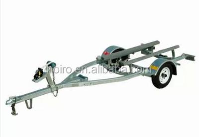 China Wobbly Roller Berths Galvanizing Jet Ski Trailer For Sale for sale