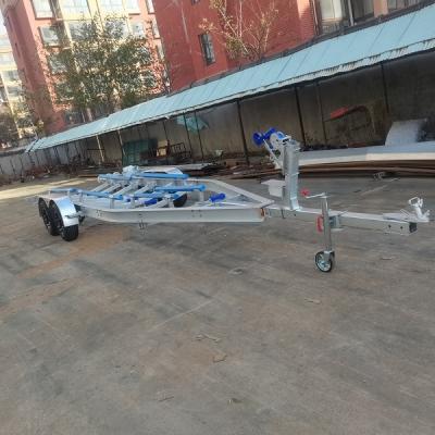 China Australia Standard Poly Skid Berths Aluminum Boat Trailer Loading 3500 Kgs for sale