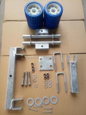 China Wobbly Trailer Parts Roller Support Kits For Boat Trailer for sale