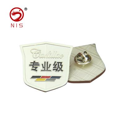 China Wholesale Pin 3D Zinc Alloy Club Lapel Round 3D Metal Badge for sale