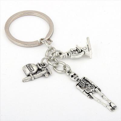 China Gift Wholesale Customized Fashion Hot Science Style Medical Fake Key Chain for sale