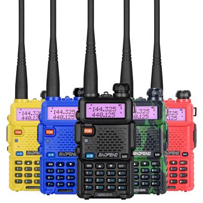 China Baofeng bf-uv5r 5W Uv-5r Dual Band Handheld Two Way Radio Remote Ham Radio for sale