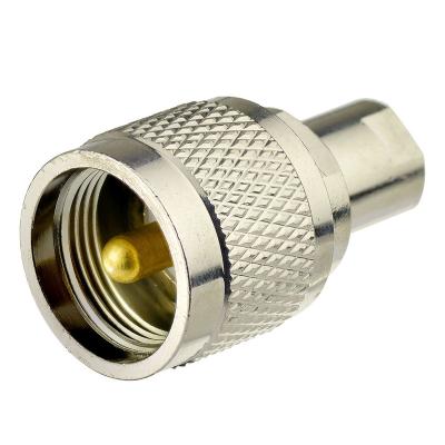 China FME-UHF Adapter UHF PL259 PL-259 Straight Male Plug to FME Male Adapter Converter for Ham Radio Wilson Booster WiFi GPS Antenna for sale