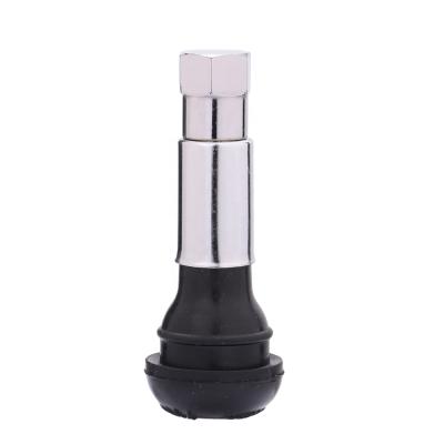 China Inflate or deflate a TR414 tubeless tire standard tubeless tire valve stem with the Chrome tr414c socket for sale