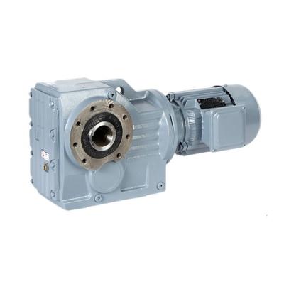 China Truss factory price bevel worm gear box K57 worm gear motor for conveyor for sale