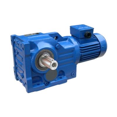 China Farms DEVO Factory Price Motor K57 Helical Geared Worm Gear Motor For Screw Conveyor for sale