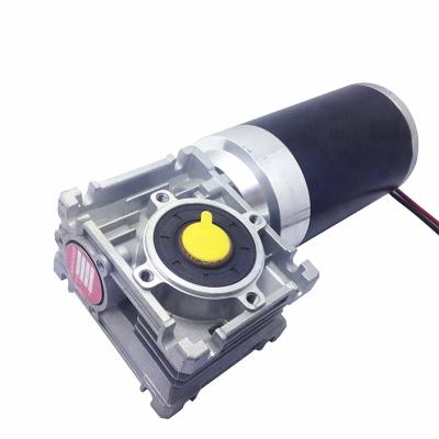 China 110ZYT Thermal Protection Brush Motor NMRV50 Worm Gear Box NMRV Reducer Motor for sale