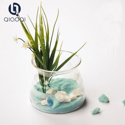 China European creative landscape transparent glass vase Heat Resistant glass for sale