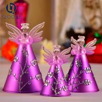 中国 Christmas Handmade Glass Purple Blessing Angel 販売のため