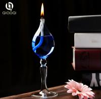 Китай decorative hand blown mini glass oil lamps wholesales продается