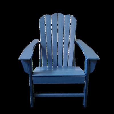 China Modern premium quality HDPE patio pool chair durable outdoor adirondack chair for sale