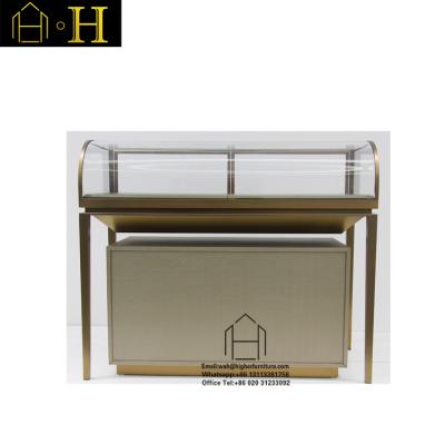 China Jewelry Showcase For Sale New Arrival Wooden Antique Cabinet Shop Design Glass Display Indoor Jewelry Showcase For Sale for sale