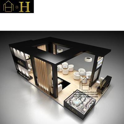 China Custom Design Jewelry Interior Design 3D Jewelry Retail Store Interior Design For Jewelry Store for sale