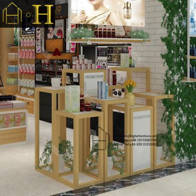 China Make up shop display design hot sale fashion make up shop display furniture cosmetic shop interior design for sale