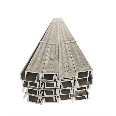 China Steel Structure Building 202 304 316 309S 310S Stainless Steel Channel for sale