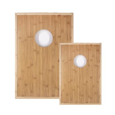 China Indoor Sports.Outdoor Sports Outdoor Giant Professional Bamboo Cornhole Boards Set New Design Regulation Bamboo Cornhole Game for sale