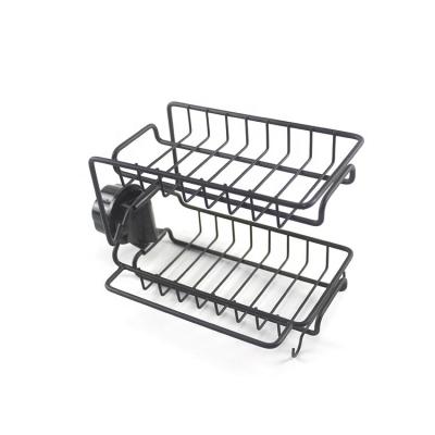 China Anazon Hot Sales Viable Stainless Steel Kitchen Drain Shelf Faucet Display Stand Rack For Storage for sale