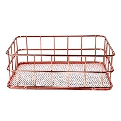 China 2020 Viable New Style Hot Selling Wire Locker, Desk Drawer Organizer Storage Box, For Home Office Bathroom Storage Basket for sale