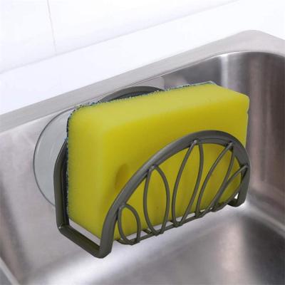 China NeverRust Sustainable Kitchen Sink Suction Rack For Sponges for sale