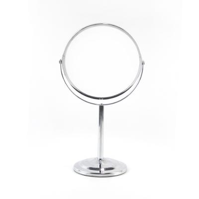 China HELI Vanity Magnifying Magnifying Standing Around Silver Decorative Makeup Table Mirror for sale