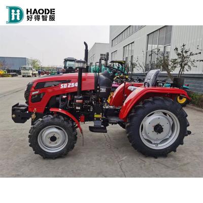 China HAODE Farms 10HP/20HP/25HP/30HP/45HP/50HP Mini Farm Tractor Farm Tractor Agriculture Machine Mini Diesel Trator for sale