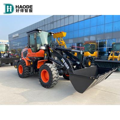 China Cheap Price 2 Ton Front End Shovel Truck Engine Parts HAODE 952 Wheel Articulated Loaders for sale