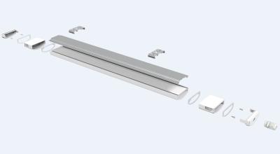 China 40W LED Tri Proof Light Underground Parking IP65 PC Housing Wide Range Working Temperature for sale