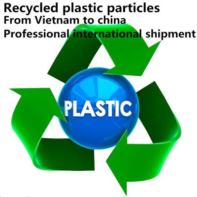 China 5days free time recycled plastic particles by sea shipping from vietnam to china professional international shipping agent for sale