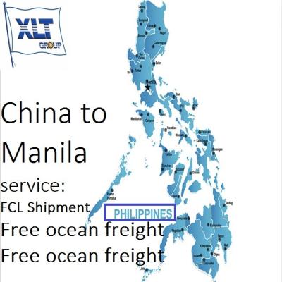 China yes china logistics container to philippines shipping company for sale