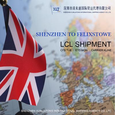 China Amazon FBA Sea Freight Forwarder UPS Special Line Shipping Door To Door Including UK Tax Service China XLT for sale